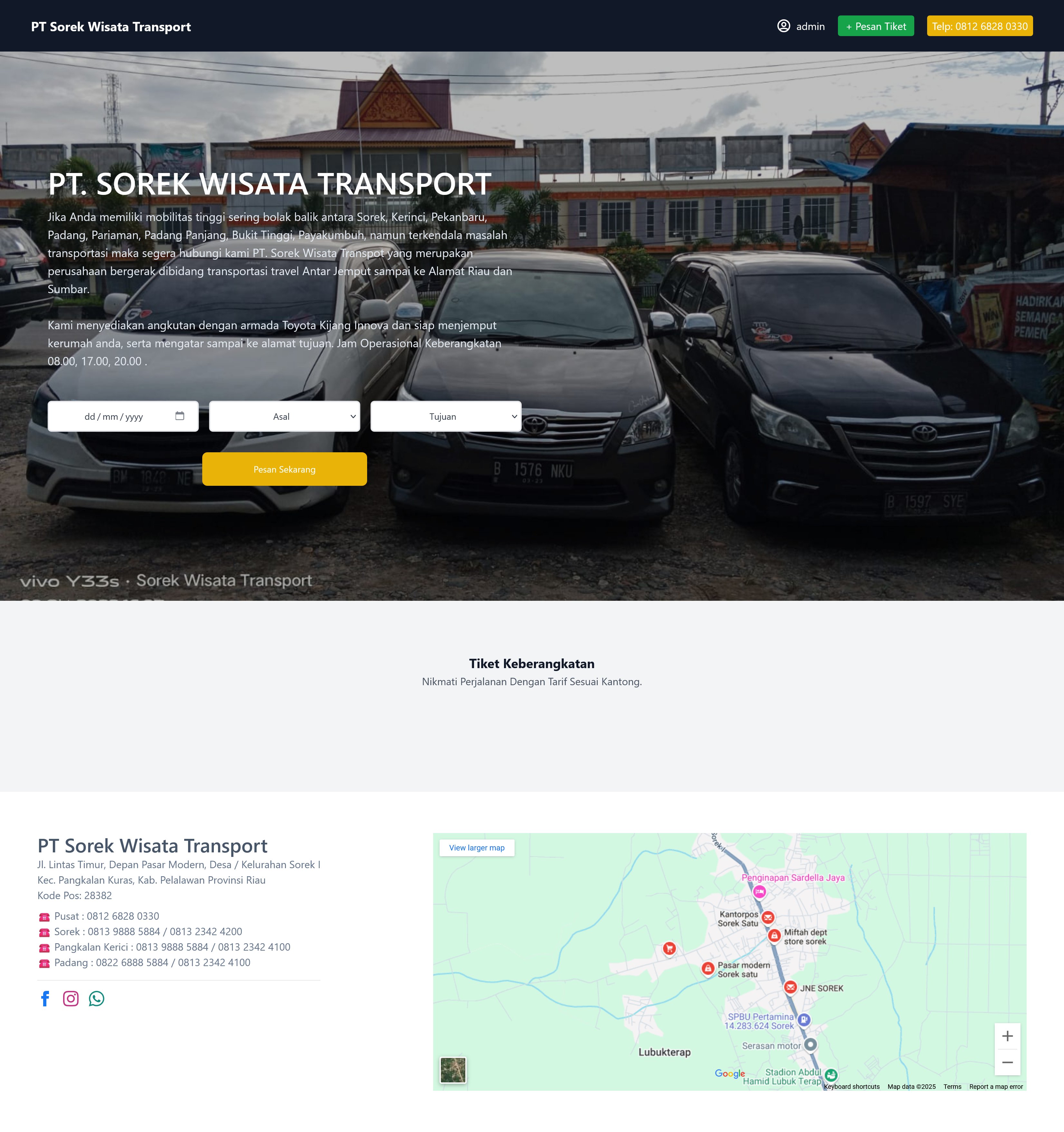 Travel Ticket Booking System